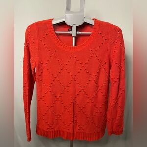 Gap Women's red Orange Sweater size large‎